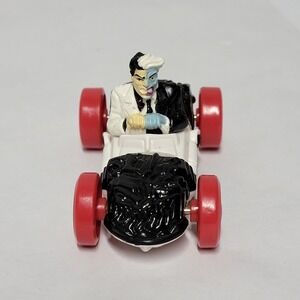 1993 DC Comics Two Face Pull Back Racer‎ Toy Car